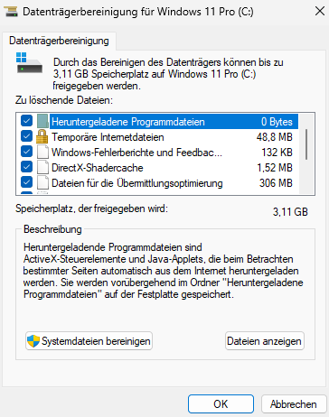 DatentrÀberbereinigung