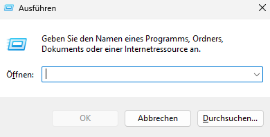 Windows AusfĂŒhren