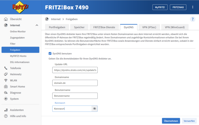 Router Einstellungen