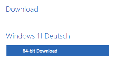 Windows Download starten
